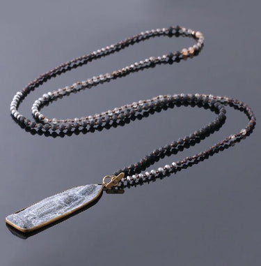Ancient Style Carved Sakyamuni BUDDHA GUARDIAN AMULET Pendant Necklace